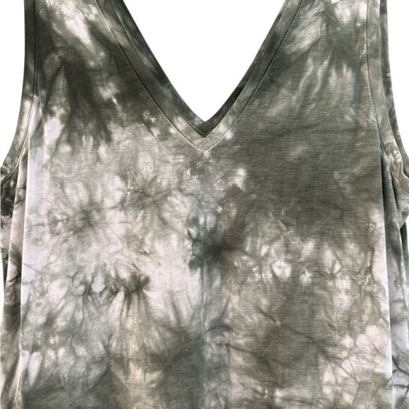 Sweaty Betty Take It Easy Dress Tie Dye Moss Green Size Medium - Picture 3 of 8